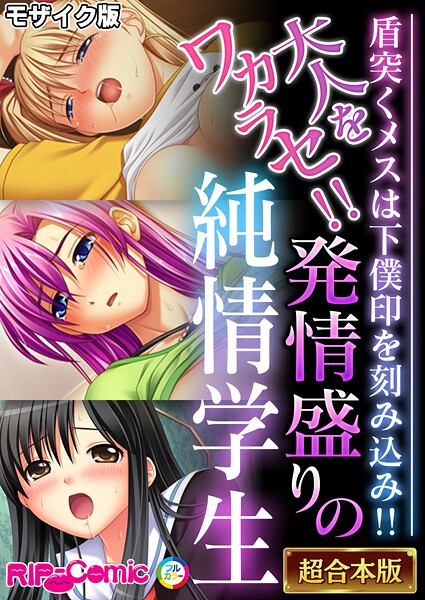 大人をワカラセ！！発情盛りの純情学生 〜盾突くメスは下僕印を刻み込み！！〜【超合本シリーズ】 モザイク版｜BENETTY❤フルカラー